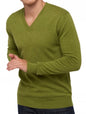 Balldiri 100% Kaschmir Herren Langarm Pullover mit V-Ausschnitt 2-fädig - Balldiri & Windhound