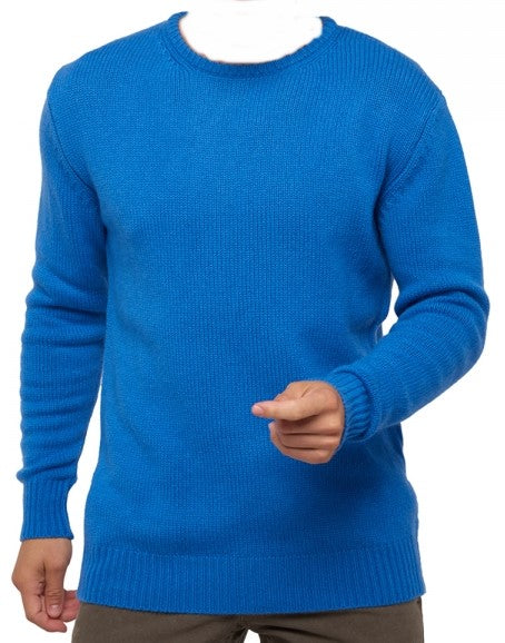 Balldiri 100% Kaschmir Herren Langarm Pullover Rundhalsausschnitt 8-fädig - Balldiri & Windhound