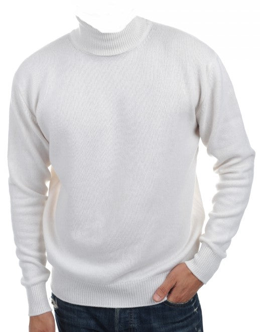 Balldiri 100% Kaschmir Herren Langarm Rollkragen Pullover 4-fädig - Balldiri & Windhound