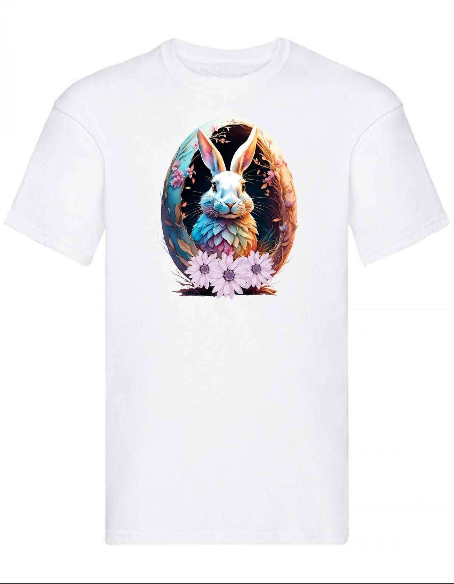 Balldiri T-Shirt Herren Osterei mit Hase S bis 5XL